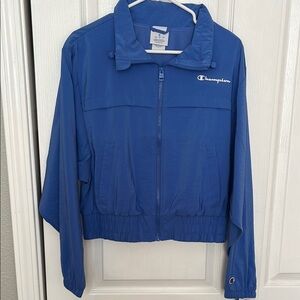Champion Blue Windbreaker Jacket